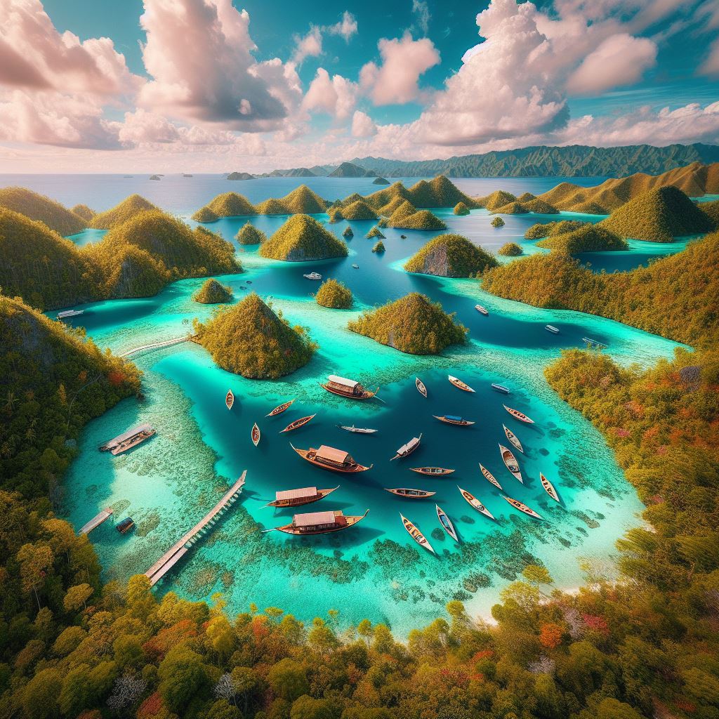 Surga Tersembunyi raja ampat