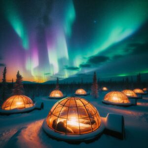 Menginap di Glass Igloos