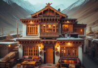 Rumah tradisional Ladakhi