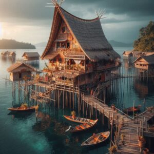 Rumah tradisional Bajau