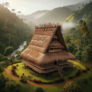 Rumah tradisional Huli