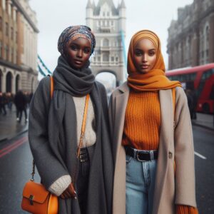 Hijab fashion di London