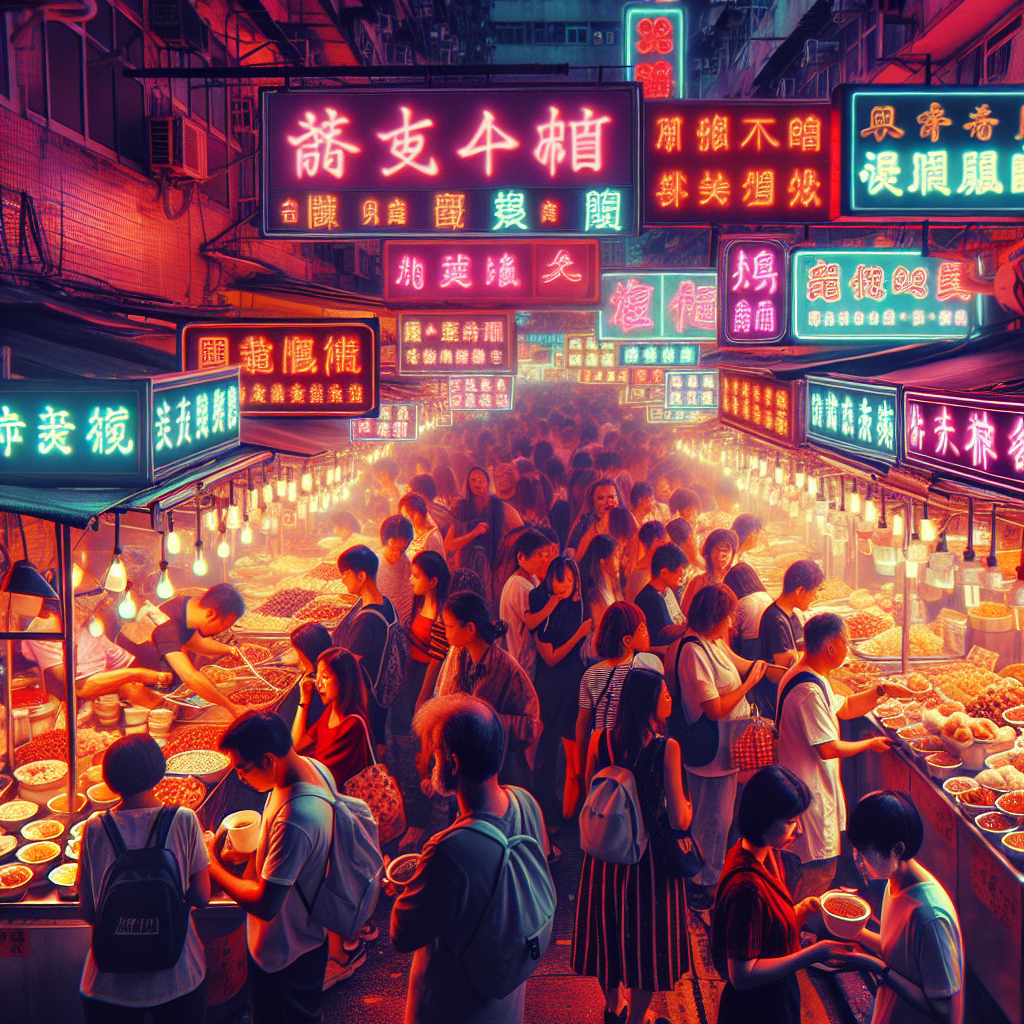 Perjalanan Gastronomi ke Pasar Malam Hong Kong