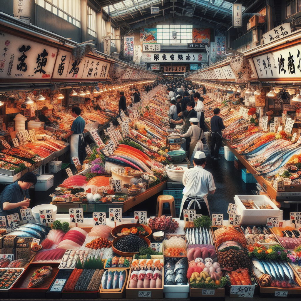 Keajaiban Kuliner di Pasar Tsukiji, Jepang