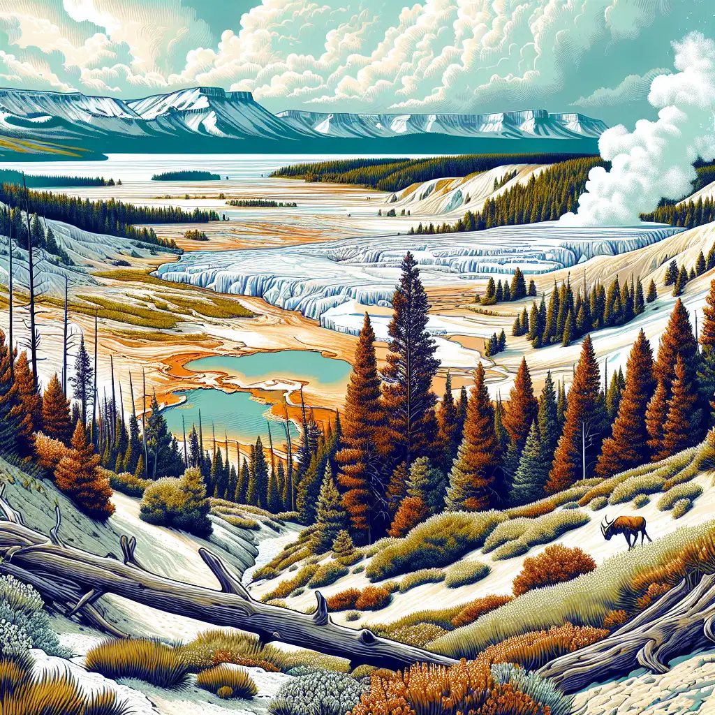 Eksplorasi Taman Nasional Yellowstone: Geyser, Satwa Liar, dan Alam yang Menakjubkan